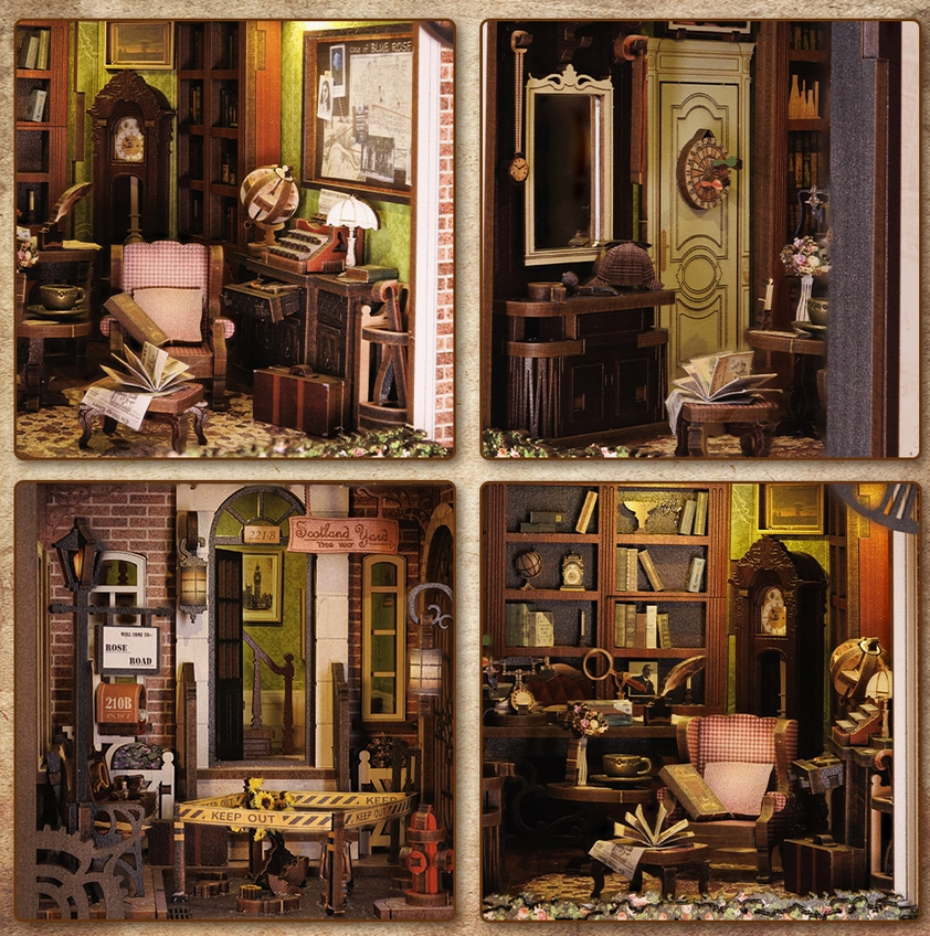 DETECTIVE AGENCY BOOK NOOK KIT