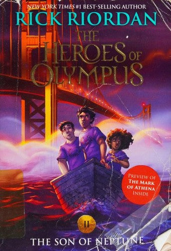 The Heroes of Olympus, Book Two The Son of Neptune (new cover) Cover