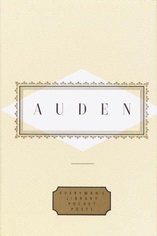 Auden: Poems Cover