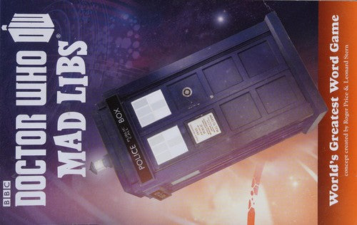 Doctor Who Mad Libs Cover
