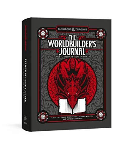 The Worldbuilder's Journal of Legendary Adventures (Dungeons and Dragons) Cover