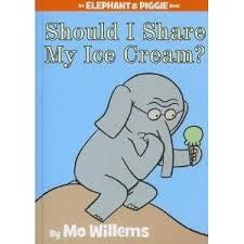 Should I Share My Ice Cream? (An Elephant and Piggie Book) Cover