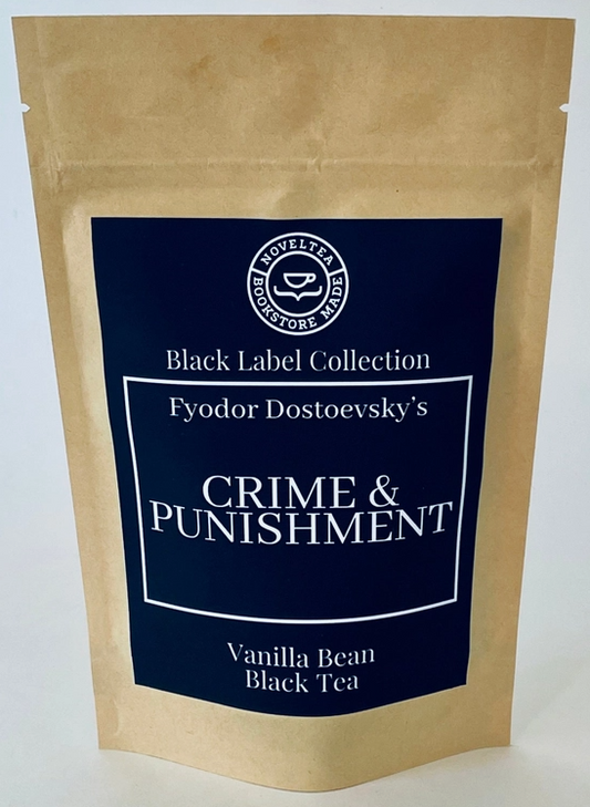 CRIME AND PUNISHMENT TEA - VANILLA BEAN BLACK TEA - SMALL