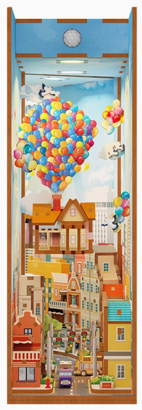 TRAVEL WITH THE WIND BOOK NOOK KIT