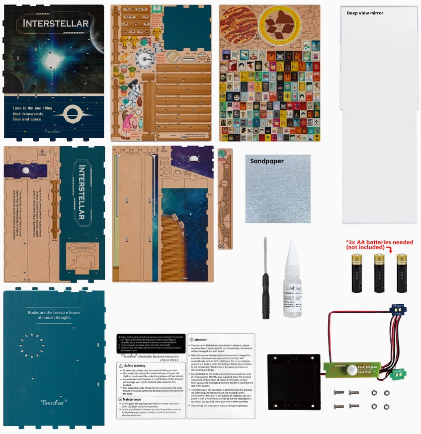 INTERSTELLAR BOOK NOOK KIT