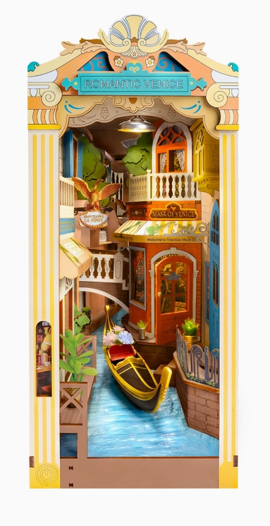 TRAVEL IN VENICE BOOK NOOK KIT