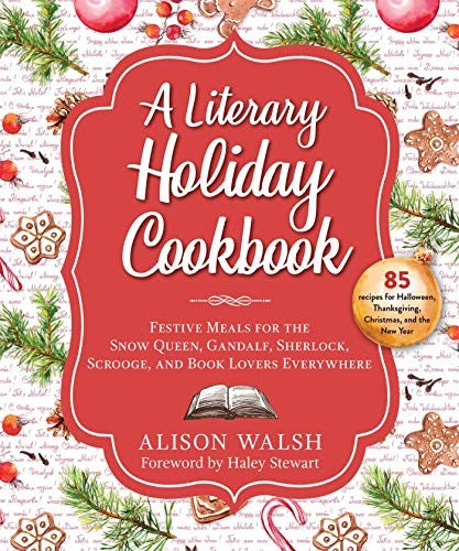 A Literary Holiday Cookbook Cover