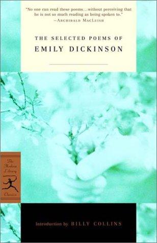 The Selected Poems of Emily Dickinson Cover