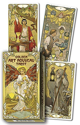 Golden Art Nouveau Tarot Cover