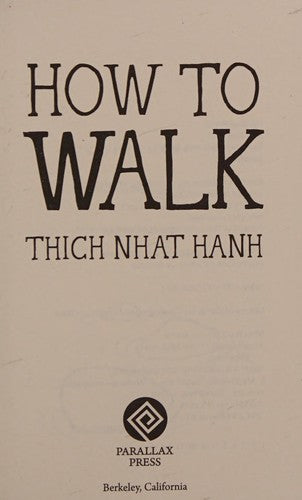 How to Walk