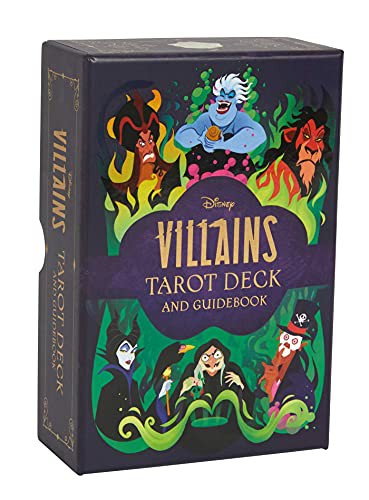 Disney Villains Tarot Deck and Guidebook Movie Tarot Deck Pop Culture Tarot Cover