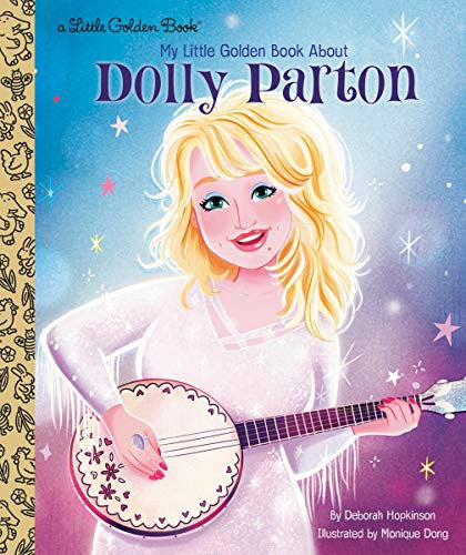 My Little Golden Book About Dolly Parton Cover
