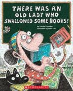 There Was an Old Lady Who Swallowed Some Books! Cover