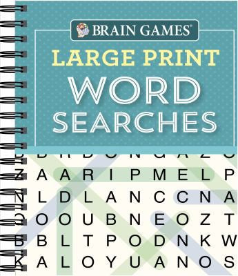 Brain Games Large Print Word Searchs Cover