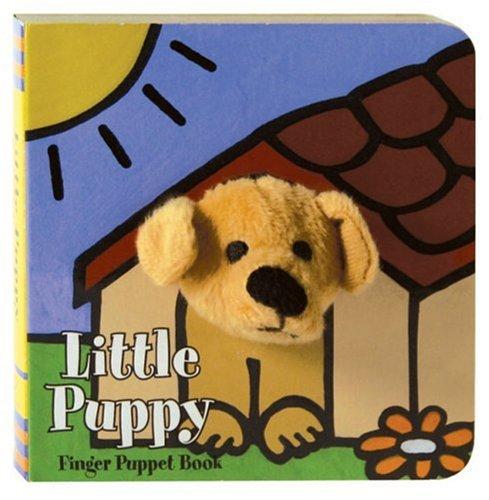 Little Puppy: Finger Puppet Book Cover
