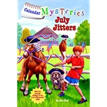 Calendar Mysteries #7: July Jitters Cover