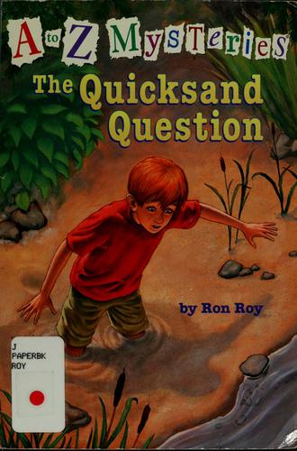 A to Z Mysteries: The Quicksand Question Cover