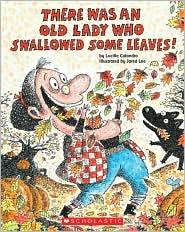 There was an Old Lady who Swallowed Some Leaves! Cover