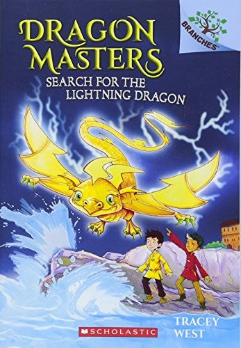 Search for the Lightning Dragon: A Branches Book (Dragon Masters #7) Cover