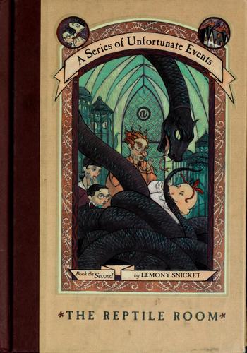 A Series of Unfortunate Events: The Reptile Room Movie Tie-in Edition Cover