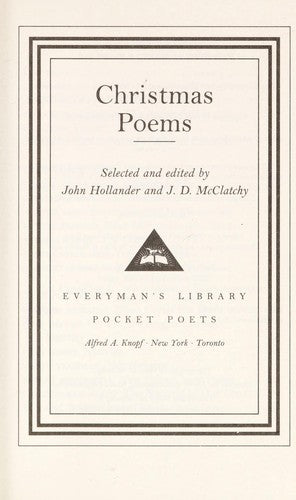 Christmas Poems Cover