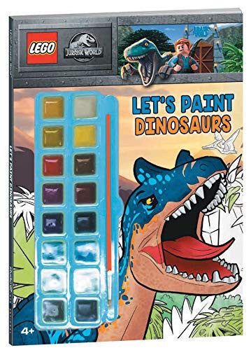 LEGO(R) Jurassic World(TM): Let's Paint Dinosaurs Cover